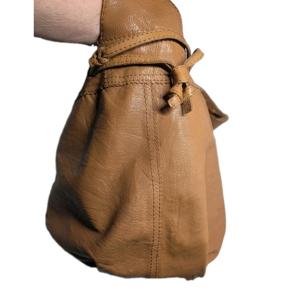 Lucky Brand Leather Hobo Bag Slouchy Vintage Y2K Boho